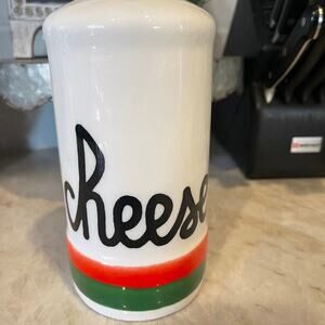 Vintage Ceramic Baldelli Italia Cheese Shaker Saks fifth avenue